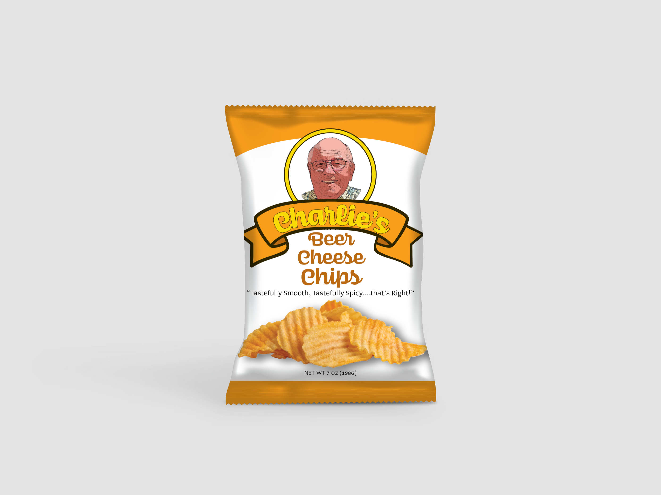 Charlie's Beer Cheese Potato Chips