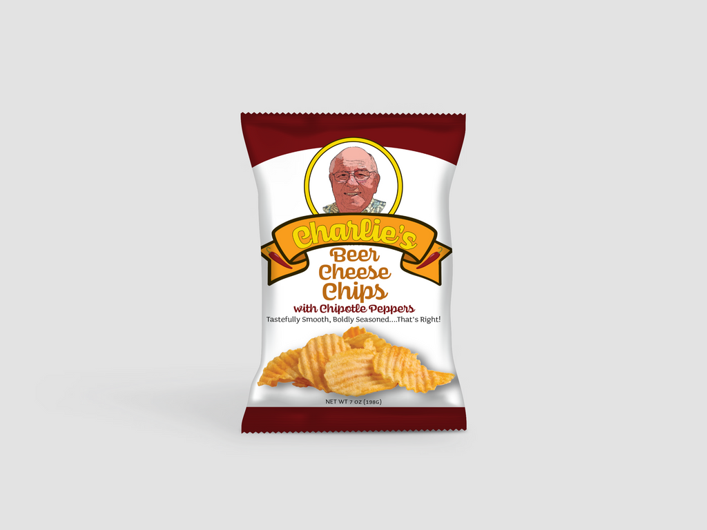 Charlie's Beer Cheese Chipotle Potato Chips