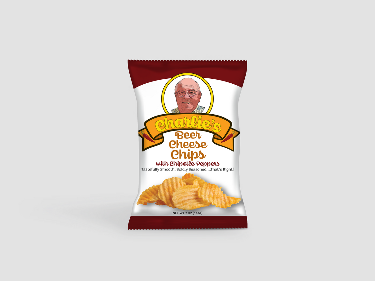 Charlie's Beer Cheese Chipotle Potato Chips
